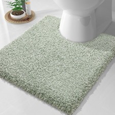 Yimobra Toilet Rugs U Shaped Washable 24X20, Ultra Soft and Water Absorbent B...