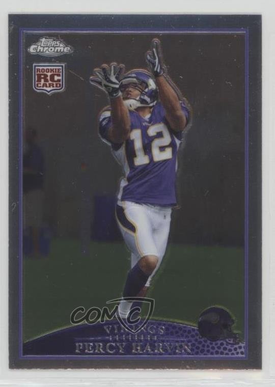 2009 Topps Chrome Percy Harvin #TC155 5h9