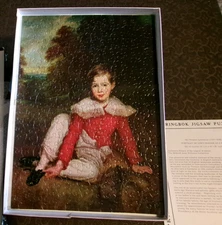 60's Springbok frame tray puzzle Sir Lord Seaham as a Boy-complete #F801