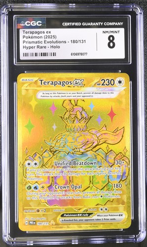 Terapagos ex graded CGC 8 for sale on eBay