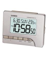 Orologio Sveglia Digitale CASIO DQ-747-8EF Grigio da Tavolo