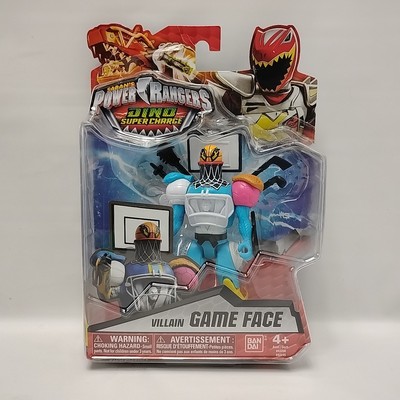 Power Rangers Dino Super Charge Game Face 5'' Villain New