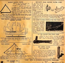 1917 Automotive Parts & Supplies Advertisement Chas Miller Automobilia F15A