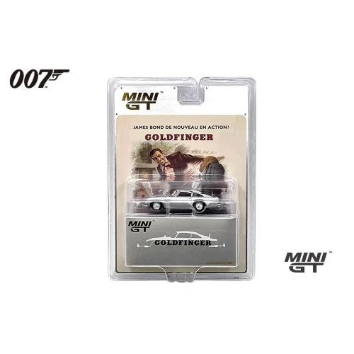MINIGT GOLDFINGER ASTON MARTIN DB5 - JAMES BOND DE NOUVEAU EN ACTION! 007 - MGT0 - Immagine 4 di 4