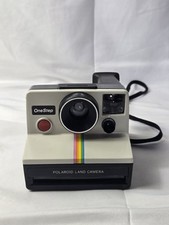 Polaroid Land Camera One Step SX-70 Sears Special with Rainbow Stripe Film