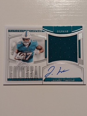 2024 Panini National Treasures Colossal Signatures Jaylen Waddle Patch Auto /49