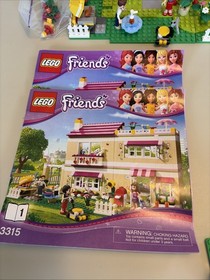 Lego Friends 3315 Olivia&rsquo;s House 5560 Stable 41006 Olivias Bakery Not  complete