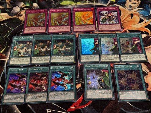 HIGH RARITY HARPIE LADY Deck Core ๐ฅ 47 CARDS ๐ฅ Yugioh Yu-Gi-Oh MAI VALE WAIFU - Picture 4 of 4