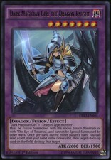 Yu-Gi-Oh! Dragons of Legend Unleashed Dark Magician Girl Knight DRL3-EN044 2016