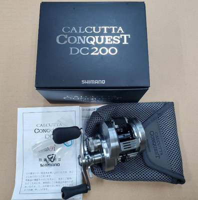 Shimano 19 Calcutta Conquest DC 200 Baitcasting Reel Japan Used | eBay