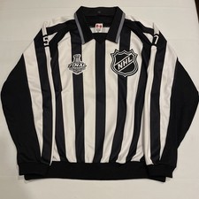 Game Worn Jay Sharrers 2013 NHL Stanley Cup Finals Linesman Jersey Referee 56
