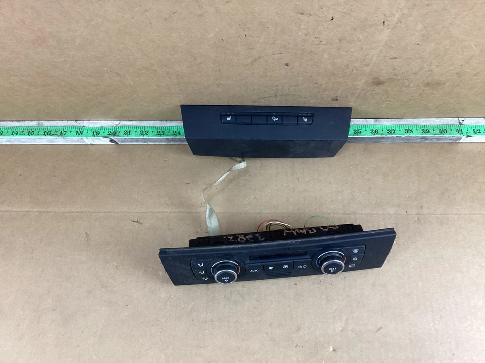 BMW 328xi 2007-2009 calefacción aire acondicionado control climático y panel de interruptor de asiento térmico OEM Foto 2 de 4