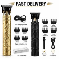 Professional Hair Clippers Trimmer Cutting Beard Cordless Barber Shaving Machine