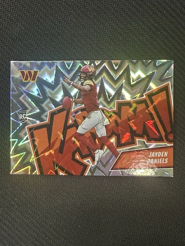2024 Panini Absolute KABOOM! #7 Jayden Daniels Commanders RC Rookie SSP
