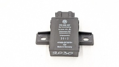 VOLKSWAGEN TOUAREG 7P MK2 BACKREST RELEASE CONTROL MODULE ECU 7P6959257 2012