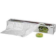 3M Premium Plastic Sheeting with 233+ Masking Tape (36 mm), 06728, 16 ft x 400 f
