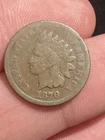 1870 Indian Head Cent Scarce Semi-key Better Date AG Priced To Move!