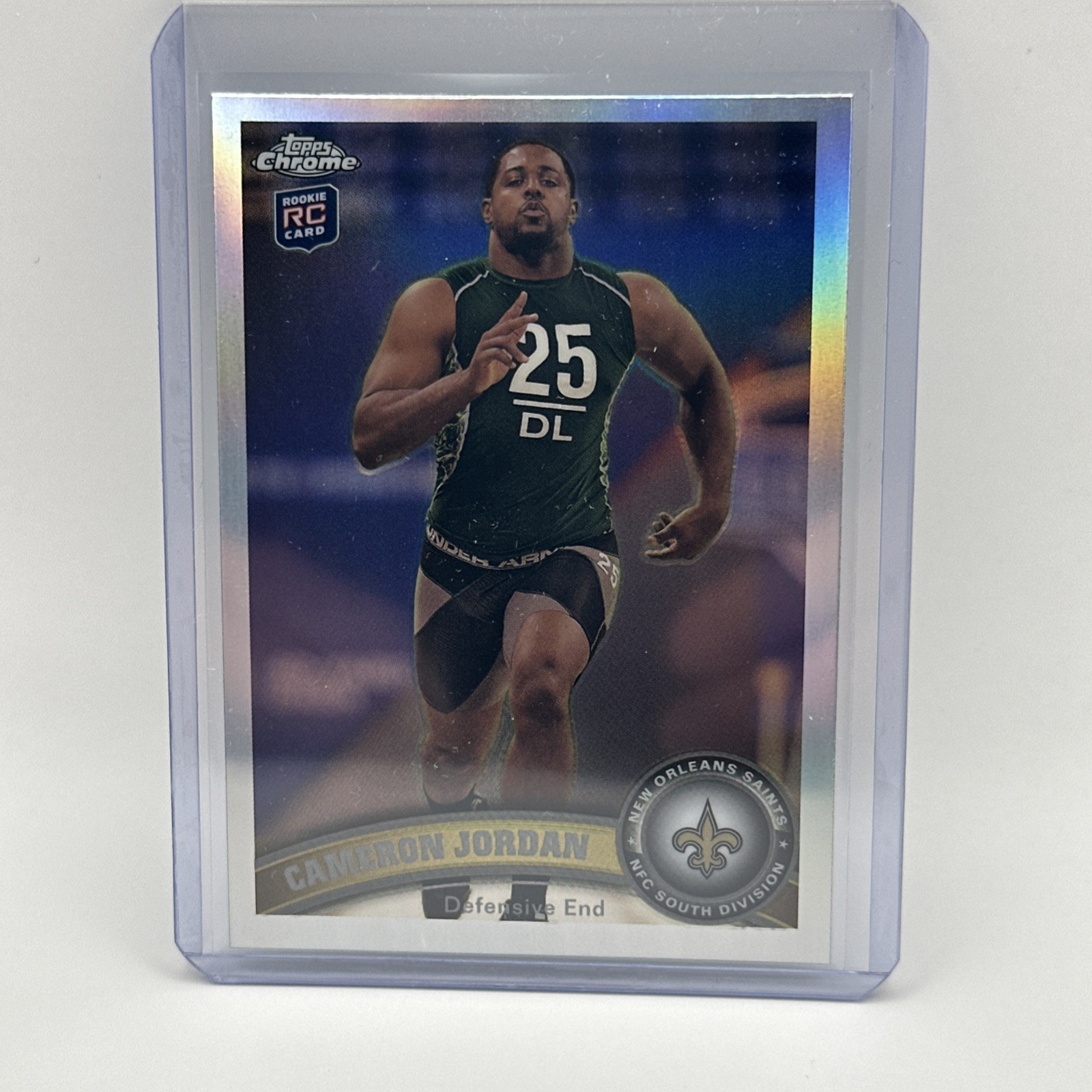 2011 Topps Chrome - Cameron Jordan #39 Refractor (RC) Saints