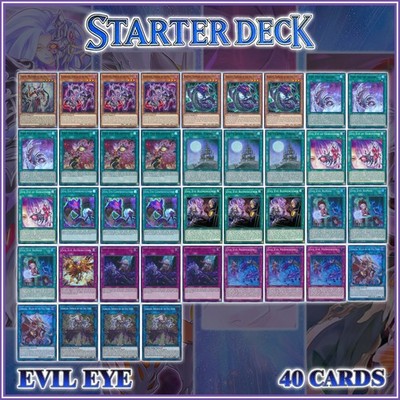 EVIL EYE STARTER DECK 40 | Zerrziel Serziel Gorgon Selene Repose Defeat YuGiOh