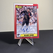 2025 Topps Update - Blake Dunn Rookie Auto 1990 Topps #90A-BD Reds (RC, AU) SP
