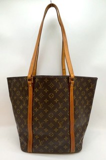 Auth Louis Vuitton Monogram Sac Shopping M51108 Shoulder Bag Tote Bag NS090405
