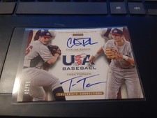 2013 Panini USA Baseball Collegiate Connections Signatures #1 Turner/Rodon /50