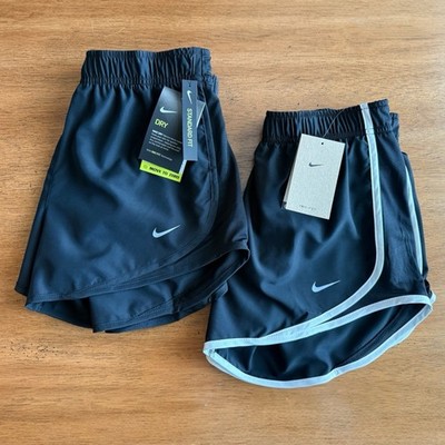 Nike Women s Dri-FIT Running Shorts 2-Pack Bundle Standard Fit Athletic NWT
