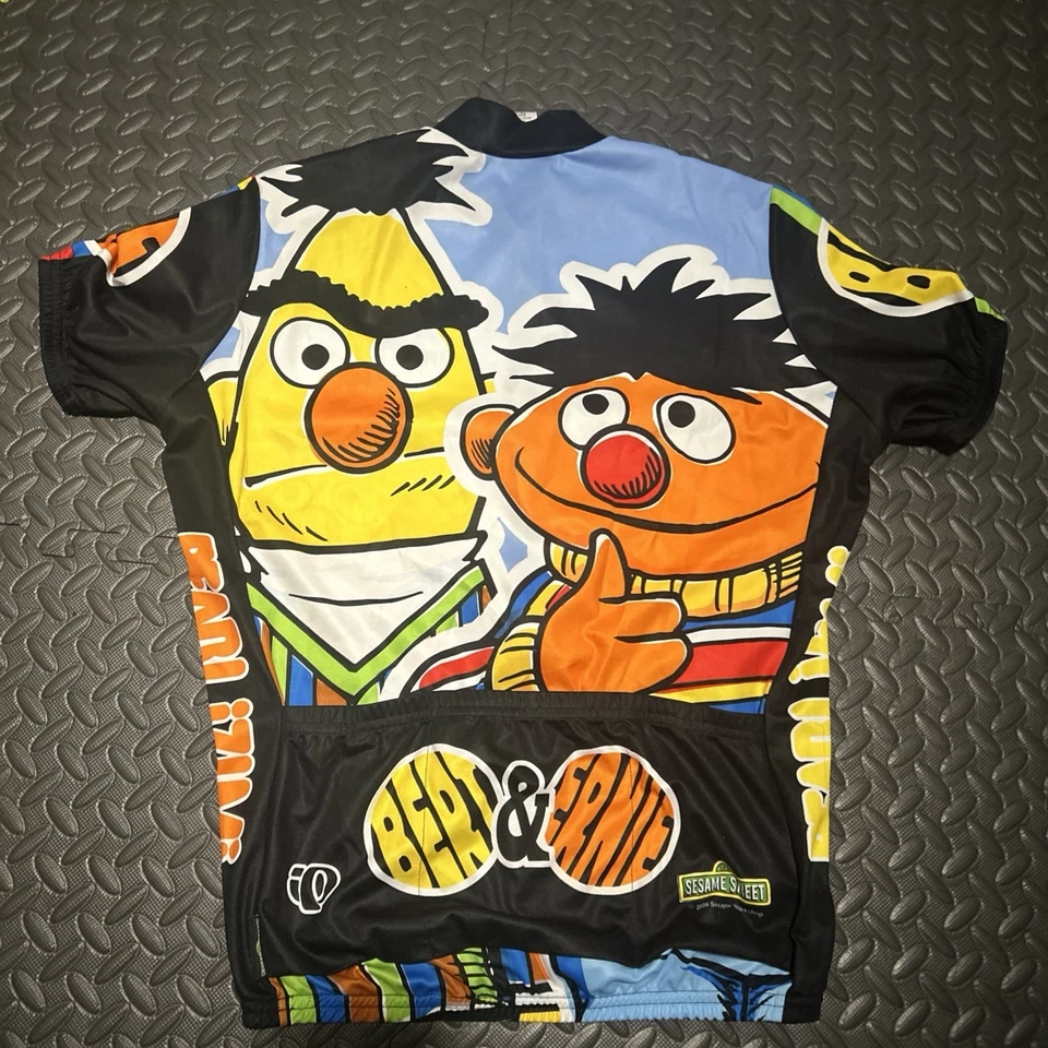 Camiseta deportiva de ciclismo Pearl Izumi Sesame Street Bert And Ernie mediana M (9407-1) Foto 2 de 3