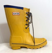 Hunter Yellow Rain Boots for Women for sale | eBay