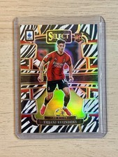 2023-24 Panini Select Serie A Tijjani Reijnders Zebra Prizm /20 Rookie RC #4