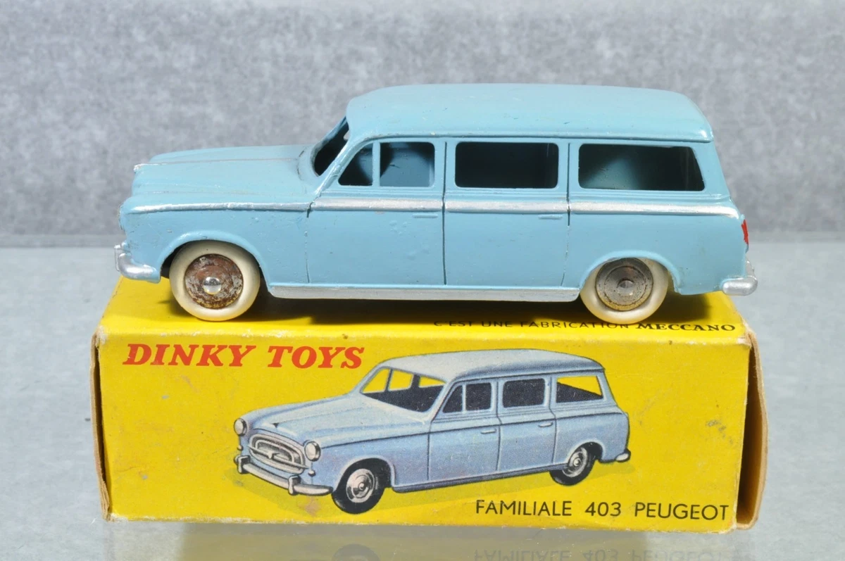 Dinky Toys 403 Peugeot U5 Voiture En Métal 1:43 Réf. 24F Fabriquée En France