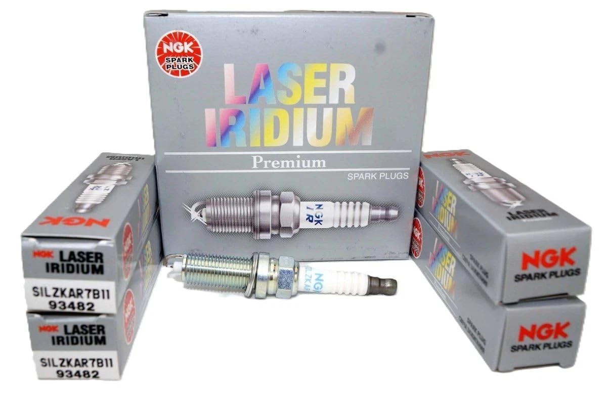 OEM 4PCS NGK 93482 Laser Iridium Spark Plug SILZKAR7B11 for 11-19 Subaru