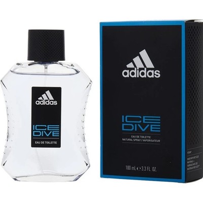 adidas Ice Dive Eau de Toilette Spray Regular Size 3.3 fl oz Vegan Formula