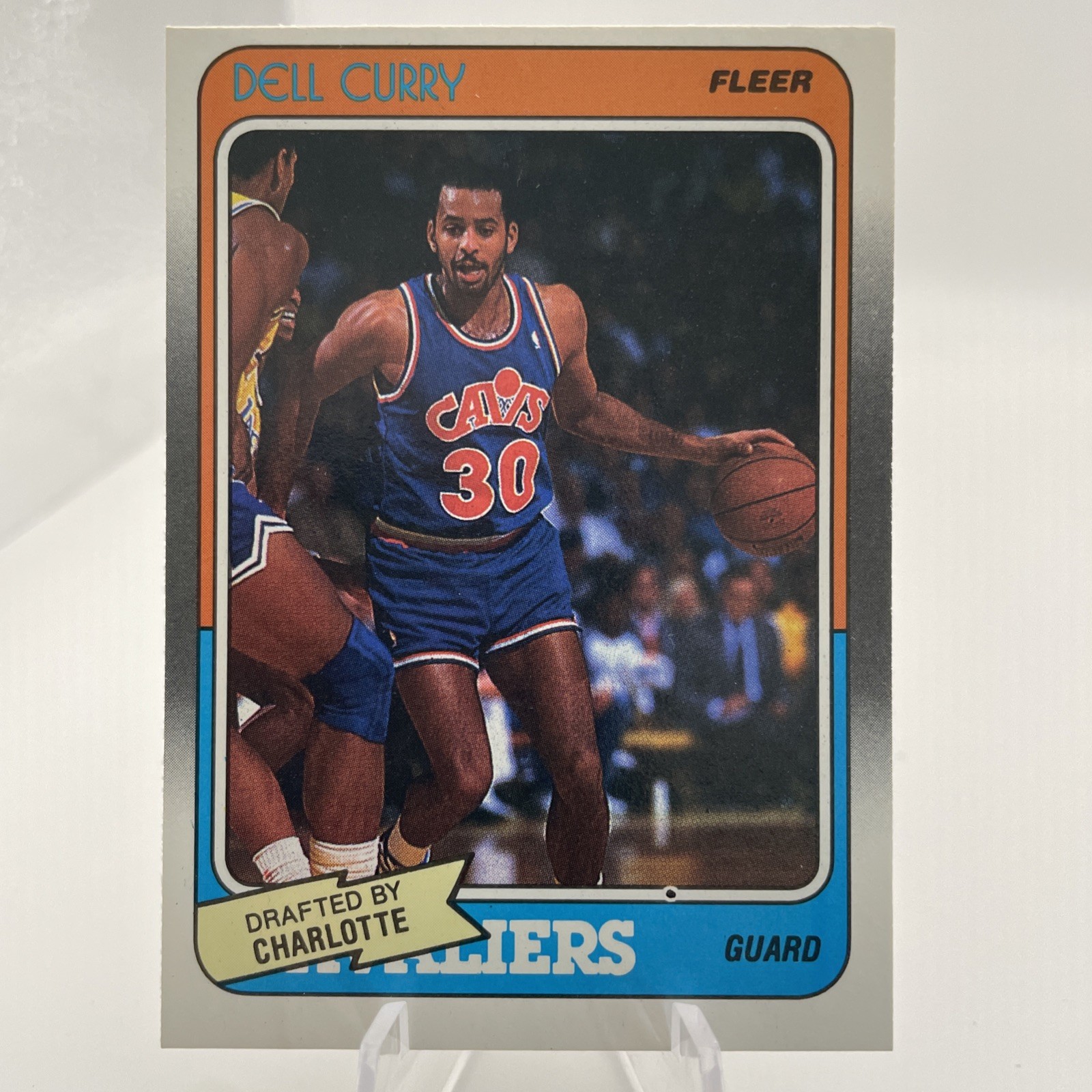 1988-89 Fleer - Dell Curry #14 (RC) (S66)
