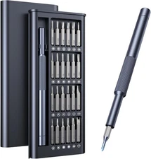 Precision Screwdriver Set 25 IN 1 Mini Bit for Glasses, Watch, Computer Laptop