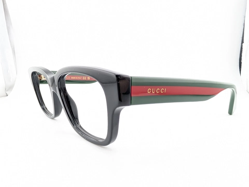 Solo monturas para gafas Gucci, GG0343O 001, 53-18-150, multicolor, hechas en Italia Foto 4 de 4