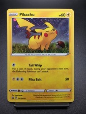 Pikachu SWSH039 Holo Carta Pokémon Promo Stella Nera