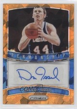 2019-20 Panini Prizm Penmanship Orange Ice Dan Issel #PM-DIS Auto HOF 0s9x
