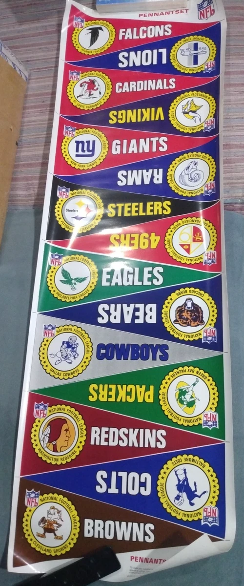 Football 1966 Vintage Sports Pennants and Flags for sale | eBay