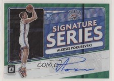 2020 Panini Donruss Optic Green Wave Prizm Aleksej Pokusevski #SS-ALP Auto 0q3g