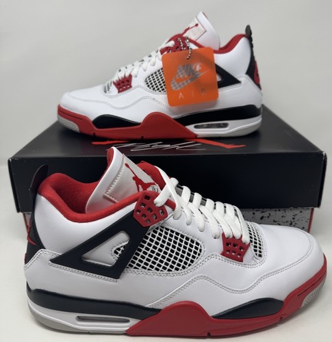 Nike Air Jordan 4 Retro OG Fire Red / Black Men’s Size 11 DC7770-160 NEW