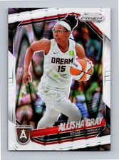 2025 Panini Prizm WNBA #16 Allisha Gray White Seismic Prizms