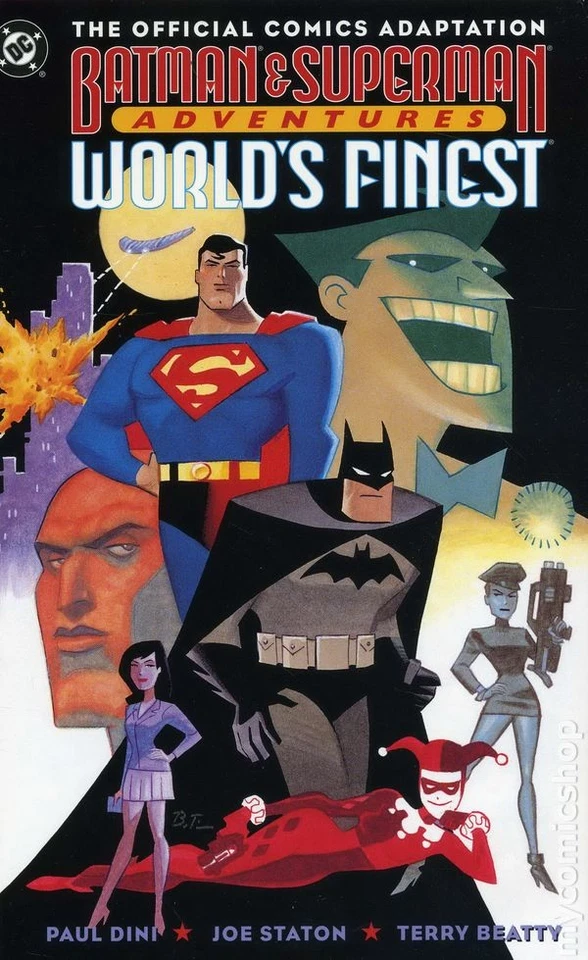 Batman and Superman Adventures World's Finest GN #1-1ST VF 1997 Stock Image - Image 1 of 1