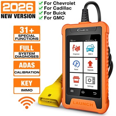 LAUNCH Creader Elite 1.0 OBD2 Scanner KFZ Diagnosegerät TPMS Alle system Für GM