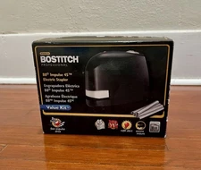 Bostitch B8E-VALUE B8 Impulse 45 Sheet Electric Stapler and Staples - Black