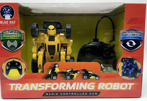 Blue Hat Toys Boy's Transforming Robot Radio Controlled Car Yellow  - Picture 9 of 10