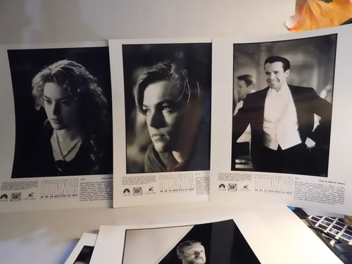 TITANIC 15 Original Press Kitt Photos Leonardo DiCaprio 1997 S4 - Picture 2 of 12