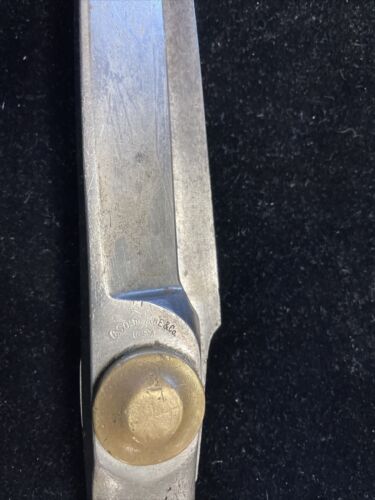 C S Osborne & Co Bent Trimmers Shears 14" Antique Tool - Picture 4 of 6
