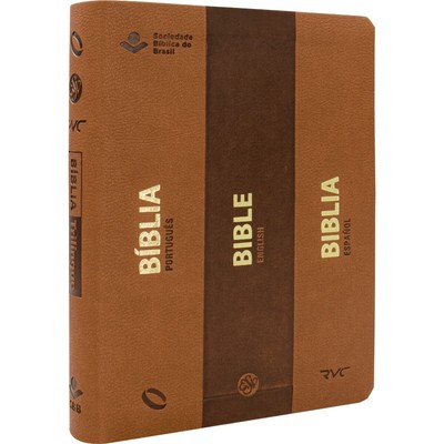 Bíblia Trilíngue NAA/ESV/RVC - Sociedade Bíblica do Brasil