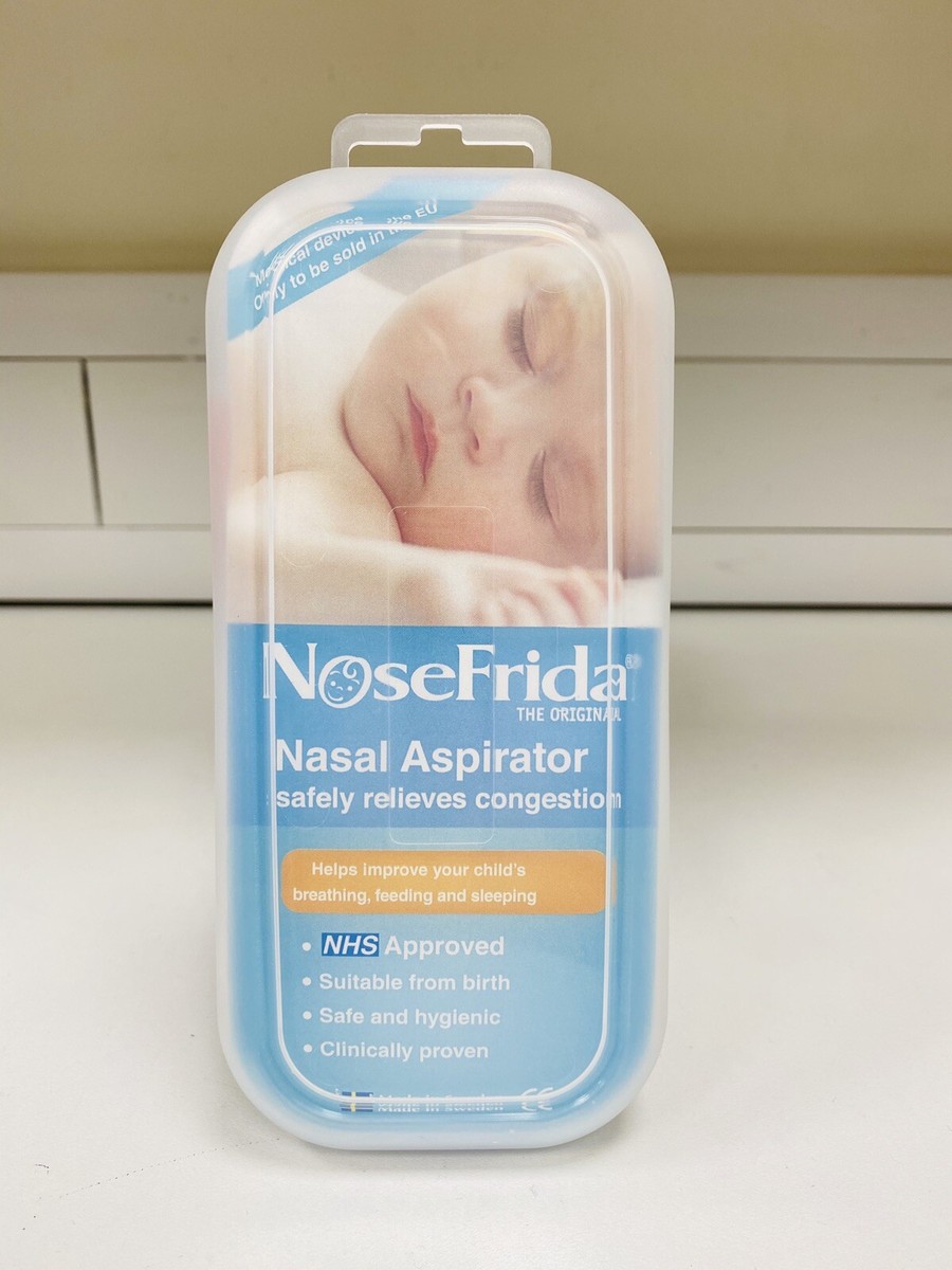 NoseFrida Nasal Aspirator Safely Relieves Congrstion From
